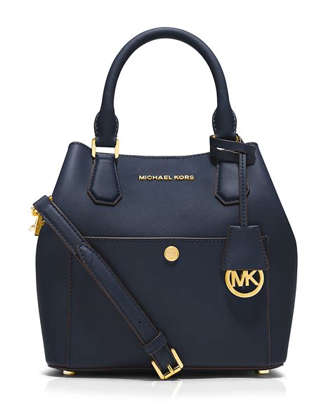 michael michael kors shoulder bag greenwich bicolor bonded saffiano|Michael Kors jet set tote.